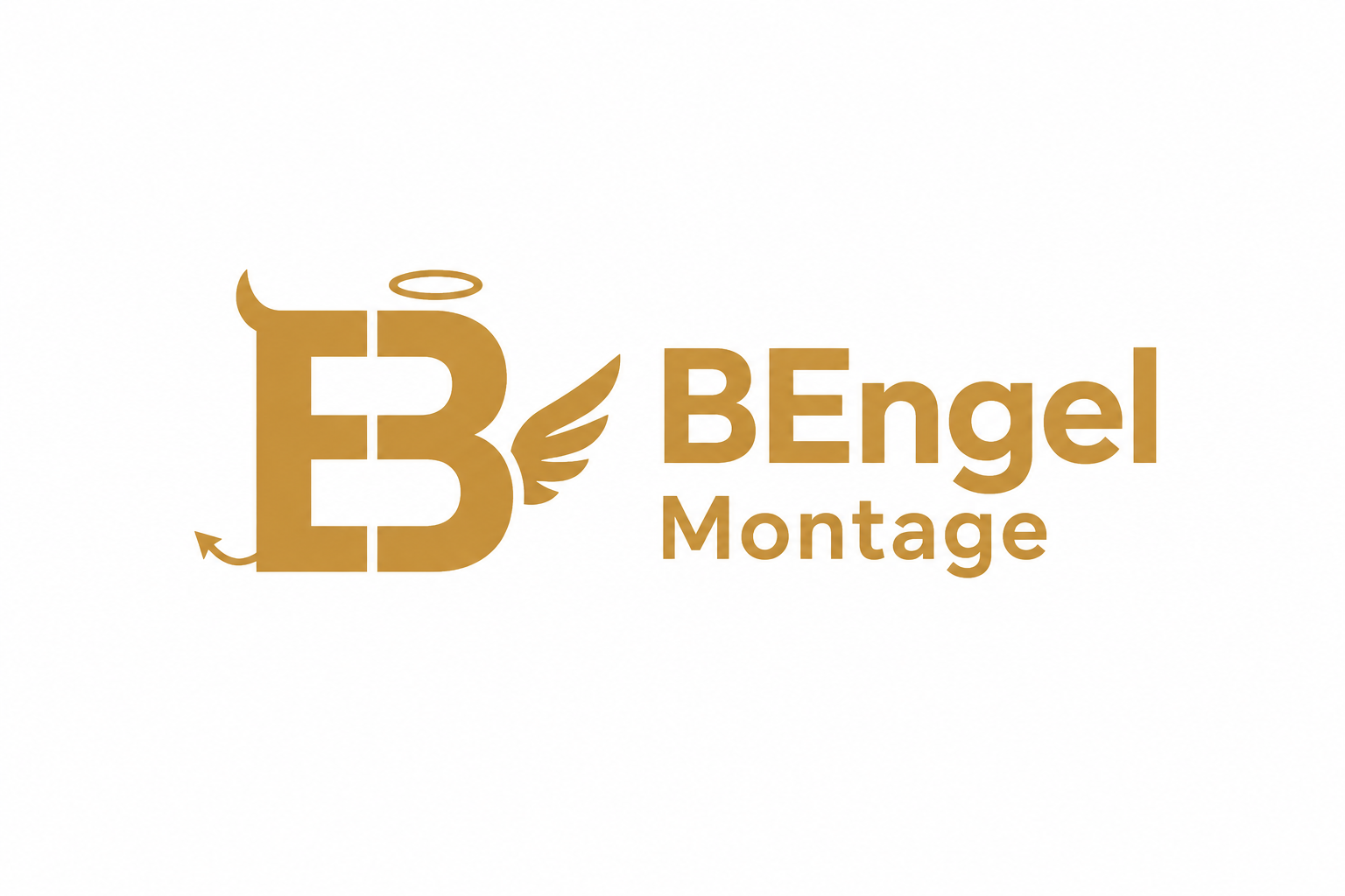BEngel Montage Logo gold